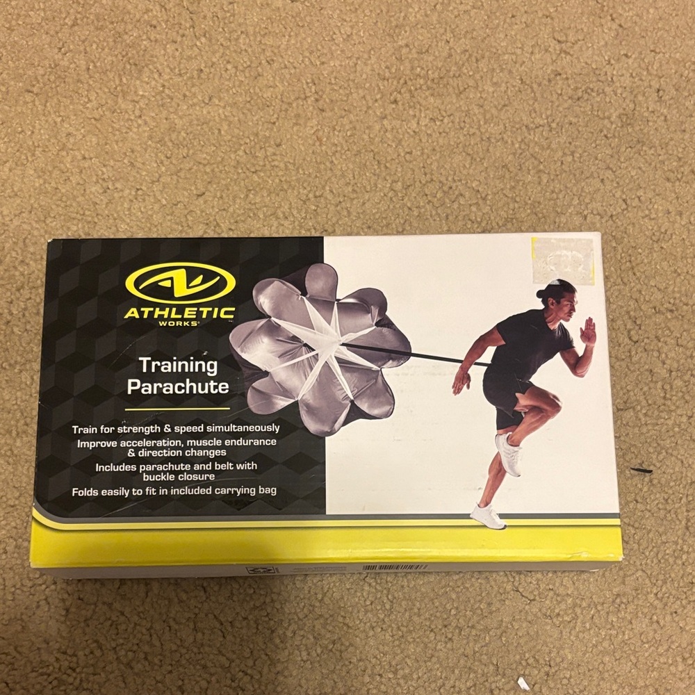 Athletic Works 54" Speed Training Parachute with Carrying Bag